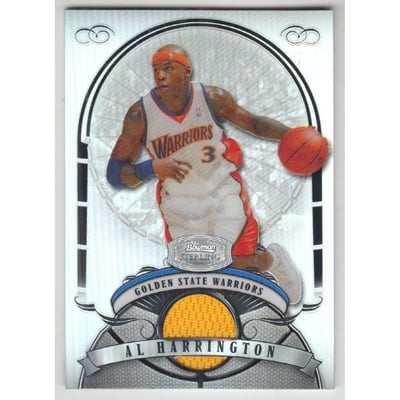 2007-08 Bowman Sterling Refractors #AHA Al Harrington JSY/199