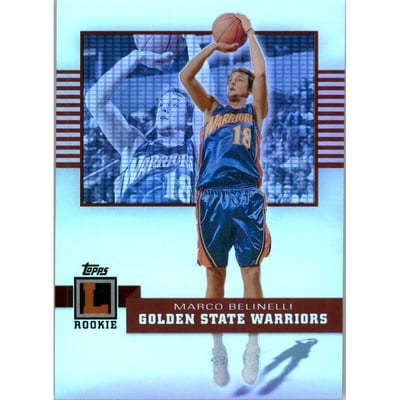 2007-08 Topps Letterman Refractors #68 Marco Belinelli