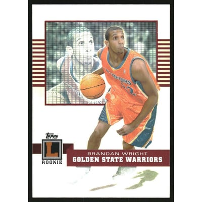 2007-08 Topps Letterman Refractors #72 Brandan Wright