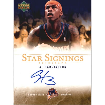 2007-08 Upper Deck Star Signings #AH Al Harrington