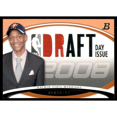 2008-09 Bowman Draft Day Issue Relics Orange #DDIRAR Anthony Randolph