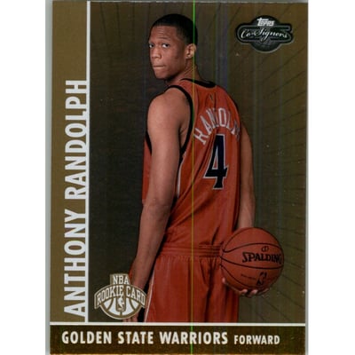 2008-09 Topps Co-Signers Gold #113 Anthony Randolph