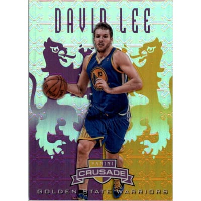 2012-13 Panini Crusade Insert Purple #290 David Lee