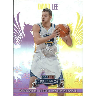 2013-14 Panini Crusade Insert Purple #48 David Lee
