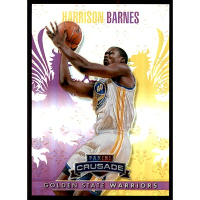 2013-14 Panini Crusade Insert Purple #58 Harrison Barnes