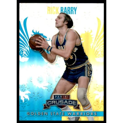 2013-14 Panini Crusade Insert Teal #44 Rick Barry