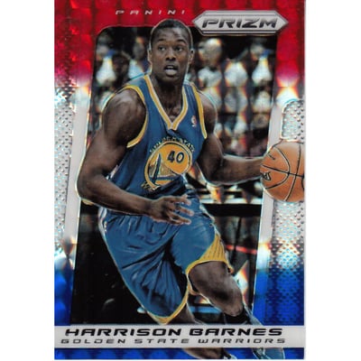 2013-14 Panini Prizm Prizms Red White and Blue Mosaic #9 Harrison Barnes
