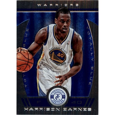 2013-14 Totally Certified Blue #55 Harrison Barnes