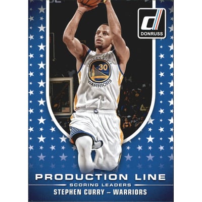 2014-15 Donruss Production Line Scoring #7 Stephen Curry
