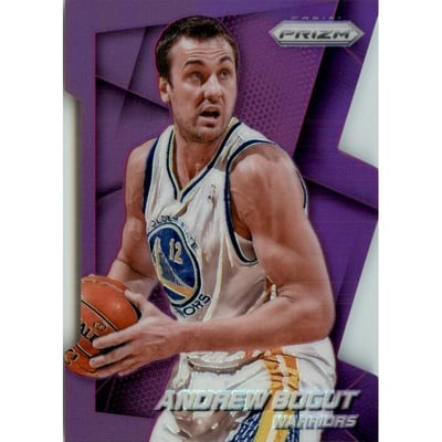 2014-15 Panini Prizm Prizms Purple Die Cut #87 Andrew Bogut