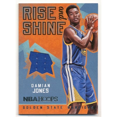 2016-17 Hoops Rise N Shine Memorabilia Prime #26 Damian Jones