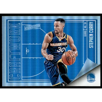2016-17 Panini Aficionado Craftwork #45 Stephen Curry