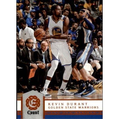 2016-17 Panini Excalibur Count #56 Kevin Durant