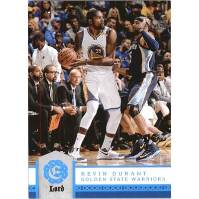 2016-17 Panini Excalibur Lord #56 Kevin Durant