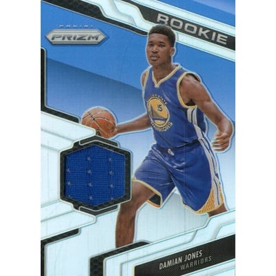 2016-17 Panini Prizm Rookie Jerseys Prizms Silver #26 Damian Jones
