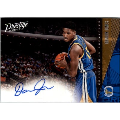 2016-17 Prestige Prestigious Premieres Signatures #6 Damian Jones