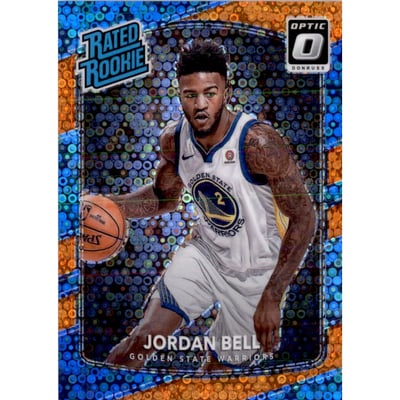 2017-18 Donruss Optic Fast Break Orange #163 Jordan Bell RR