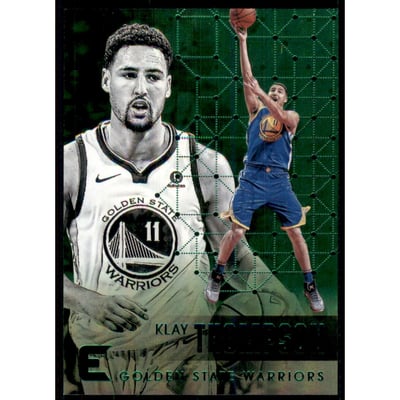 2017-18 Panini Essentials Green #70 Klay Thompson