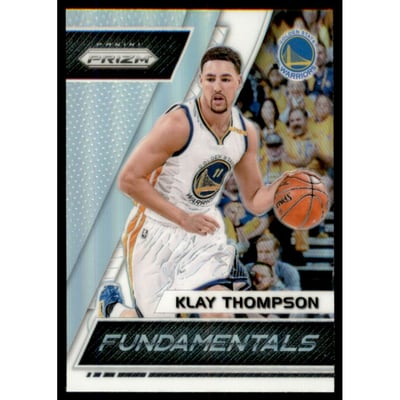 2017-18 Panini Prizm Fundamentals Prizms Silver #15 Klay Thompson