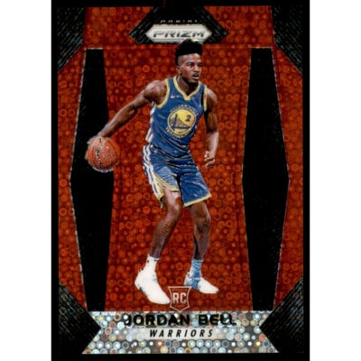 2017-18 Panini Prizm Prizms Fast Break Red #47 Jordan Bell