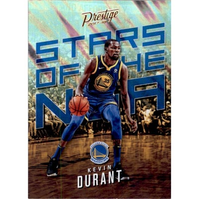 2017-18 Prestige Stars of the NBA Mist #5 Kevin Durant