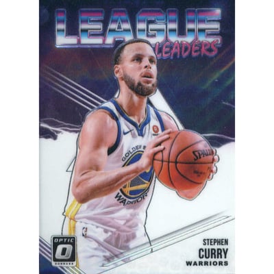 2018-19 Donruss Optic League Leaders #8 Stephen Curry