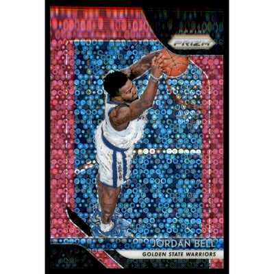 2018-19 Panini Prizm Prizms Fast Break Pink #292 Jordan Bell