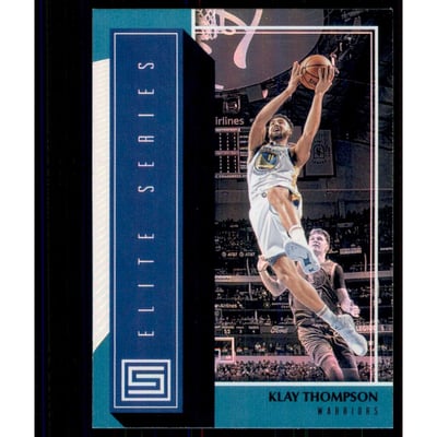 2018-19 Panini Status Elite Series Aqua #11 Klay Thompson