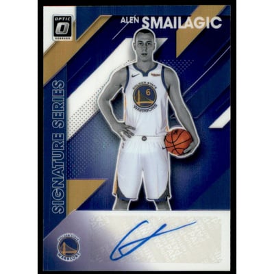 2019-20 Donruss Optic Signature Series Purple #53 Alen Smailagic