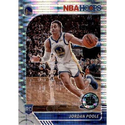 2019-20 Hoops Premium Stock Prizms Pulsar #223 Jordan Poole