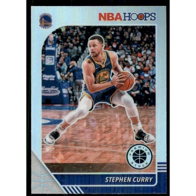 2019-20 Hoops Premium Stock Prizms Silver #59 Stephen Curry