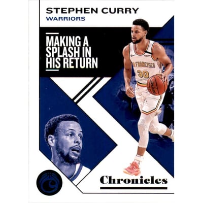 2019-20 Panini Chronicles Green #21 Stephen Curry