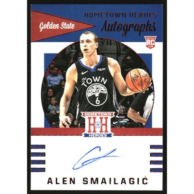 2019-20 Panini Chronicles Hometown Heroes Rookie Autographs Red #2 Alen Smailagic