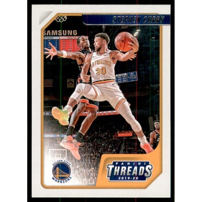 2019-20 Panini Chronicles #79 Stephen Curry/Threads