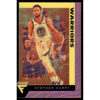 2019-20 Panini Chronicles Pink #585 Stephen Curry/Flux