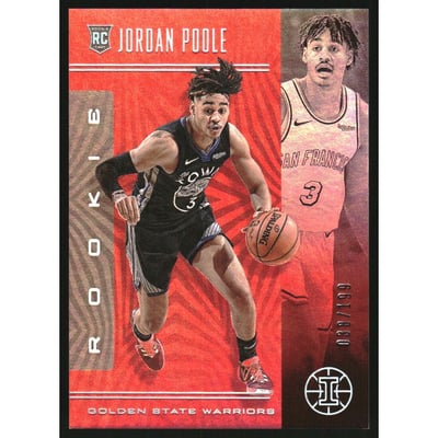 2019-20 Panini Illusions Trophy Collection Ruby #170 Jordan Poole