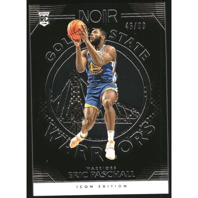 2019-20 Panini Noir #196 Eric Paschall I