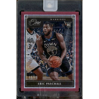 2019-20 Panini One and One Red #138 Eric Paschall