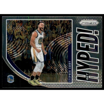 2019-20 Panini Prizm Get Hyped! #4 Stephen Curry