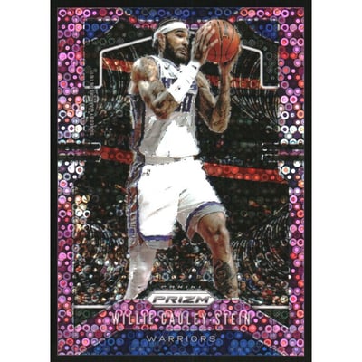 2019-20 Panini Prizm Prizms Fast Break Pink #132 Willie Cauley-Stein