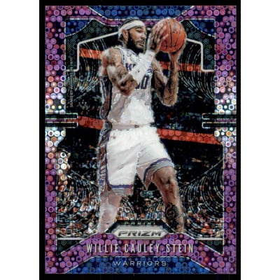 2019-20 Panini Prizm Prizms Fast Break Purple #132 Willie Cauley-Stein