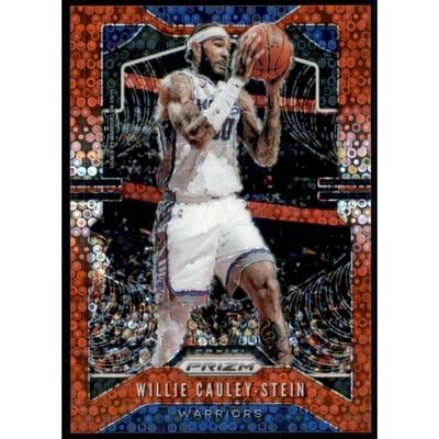 2019-20 Panini Prizm Prizms Fast Break Red #132 Willie Cauley-Stein