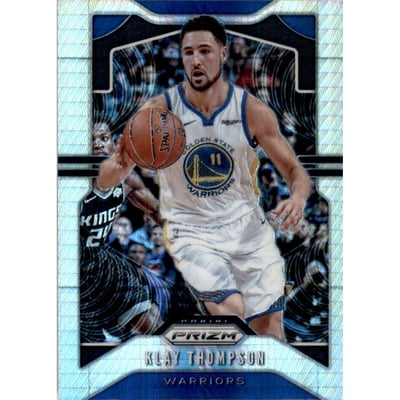 2019-20 Panini Prizm Prizms Hyper #209 Klay Thompson