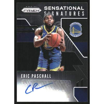 2019-20 Panini Prizm Sensational Signatures #32 Eric Paschall