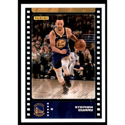2019-20 Panini Stickers Cards #66 Stephen Curry