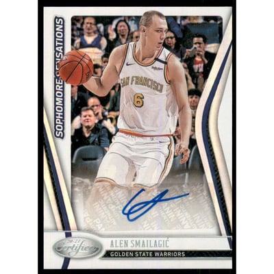 2020-21 Certified Sophomore Sensations Autographs #1 Alen Smailagic