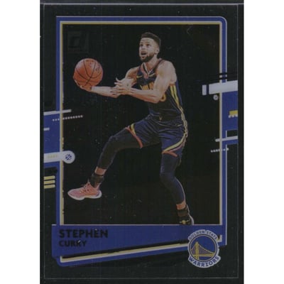 2020-21 Clearly Donruss Purple #19 Stephen Curry