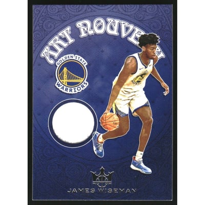 2020-21 Court Kings Art Nouveau Materials #2 James Wiseman