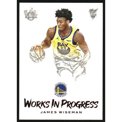 2020-21 Court Kings Works in Progress Ruby #11 James Wiseman