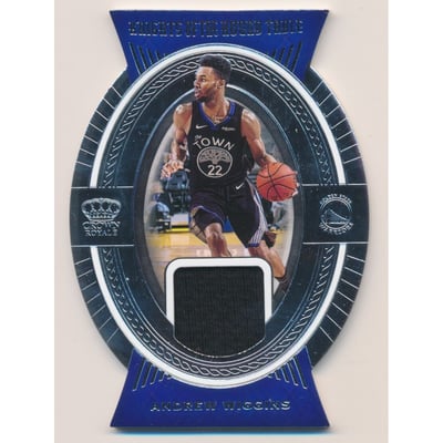 2020-21 Crown Royale Knights of the Round Table Materials #2 Andrew Wiggins